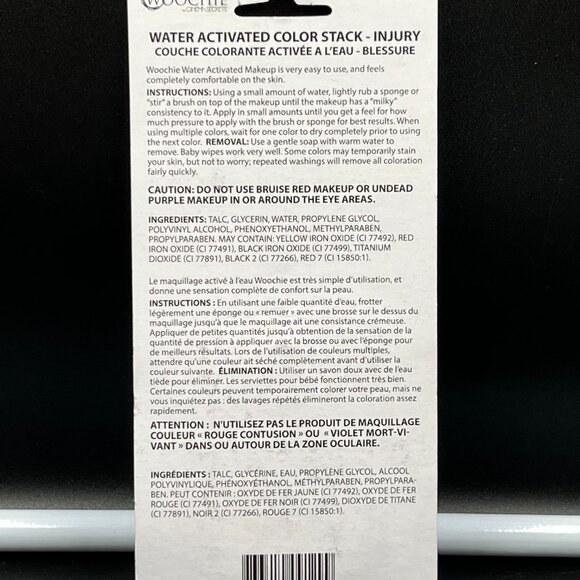 Woochie Color Stack Injury Makeup Kit Multi-Colored - Picture 2 of 2